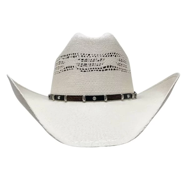 American Hat Makers Montana Cowboy | Cowgirl Cream Straw Hat