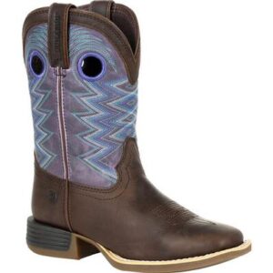 Durango Lil’ Rebel Pro Little Kid’s Amethyst Western Boots