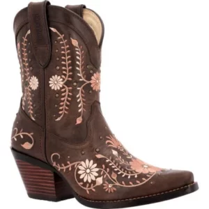 Durango Crush Women’s Rose Wildflower Western Boots