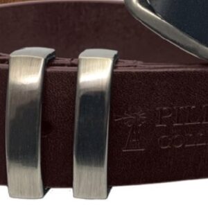 Pilbara Leather Belt Dark Brown