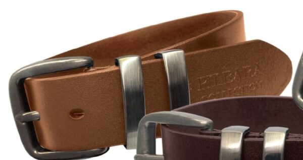 Pilbara Leather Belt Tan