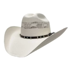 American Hat Makers Montana Cowboy | Cowgirl Cream Straw Hat