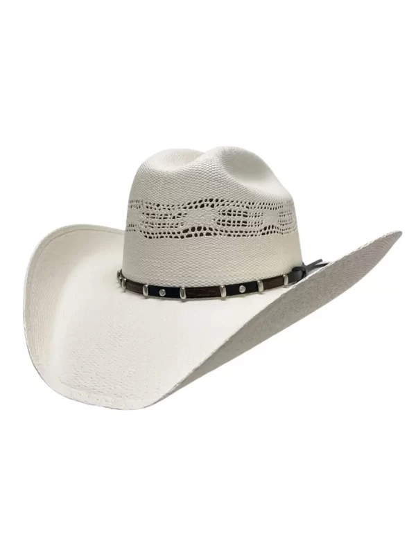 American Hat Makers Montana Cowboy | Cowgirl Cream Straw Hat