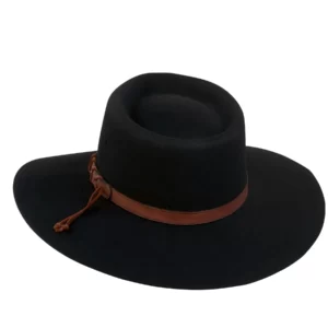 Statesman Big Australian Fur Felt Black Hat