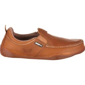 Georgia Boot Cedar Falls Moc-Toe – Slip-On Tan