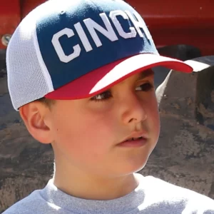 Cinch Kids Logo Flexfit Trucker Cap