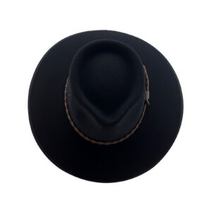 Statesman Countryman Fur Felt Black Hat