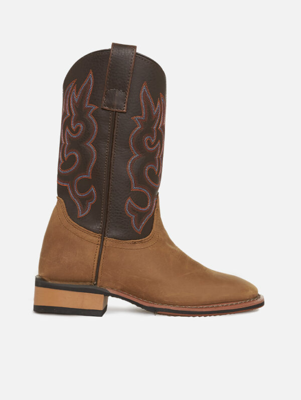 Baxter Square Toe Western Mens Boots