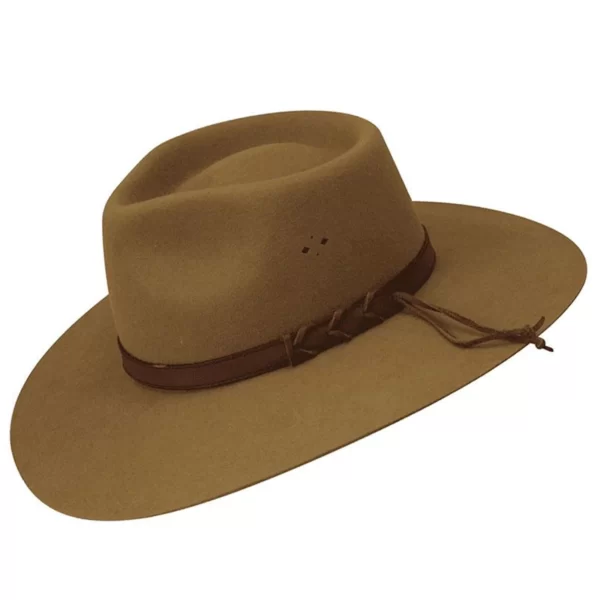 Statesman Big Australian Fur Felt Sand Hat - Image 3