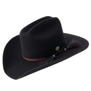 Statesman The Great Divide Pure Fur Felt Black Hat