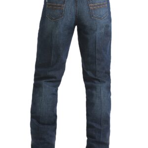 Cinch Slim Fit Silver Label Mens Dark Stonewash Jeans