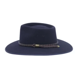 Jacaru Outback Fedora Hat Navy