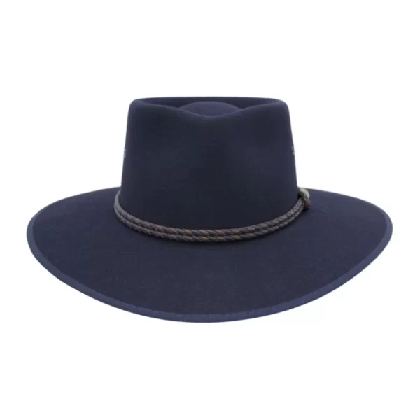 Jacaru Outback Fedora Hat Navy