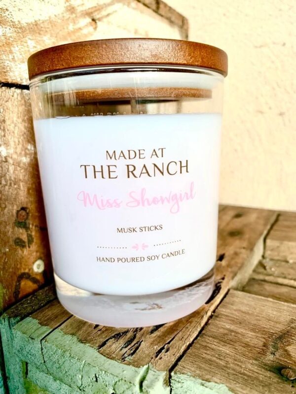 Made at the Ranch Candle - Miss Showgirl - Image 2