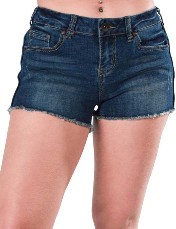 Cowgirl Tuff - Tuff Life Womens Denim Shorts - Image 4