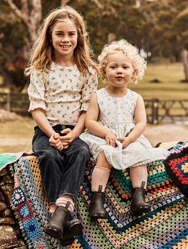 Baxter Tuffy Child Claret Boots - Image 4