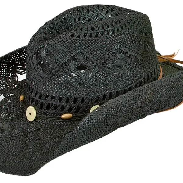 Jacaru 1566 Cowboy Hat Black