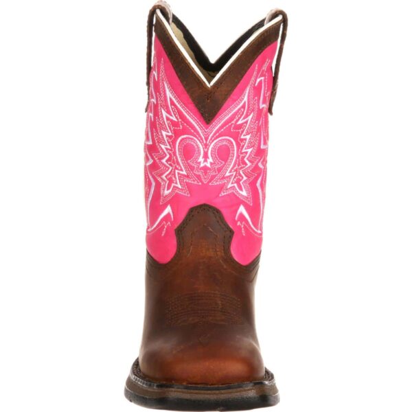 Durango Lil Rebel Let Love Fly Western Boots Brown / Pink