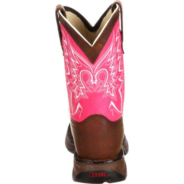 Durango Lil Rebel Let Love Fly Western Boots Brown / Pink