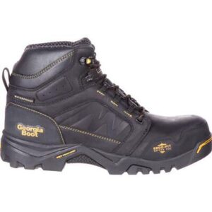 Georgia Boot Amplitude Composite Toe Waterproof Work Boot Black