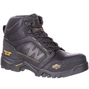 Georgia Boot Amplitude Composite Toe Waterproof Work Boot Black