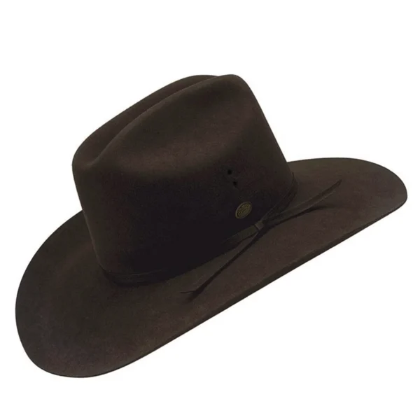 Statesman Serpentine Fur Blend Nutmeg Brown Hat