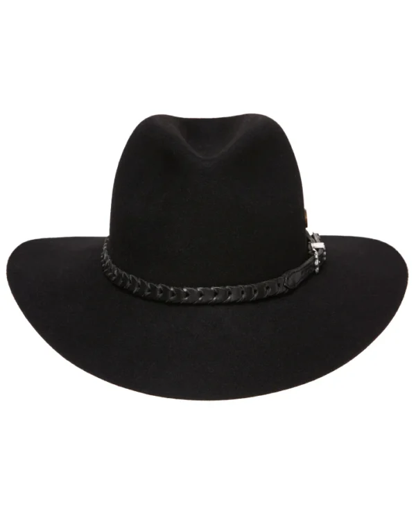 Statesman The Gabba Fur Blend Black Hat