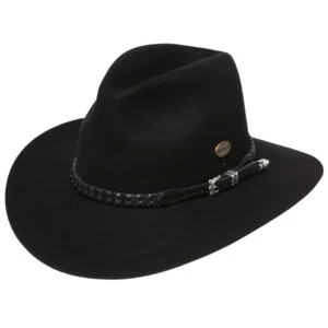 Statesman The Gabba Fur Blend Black Hat