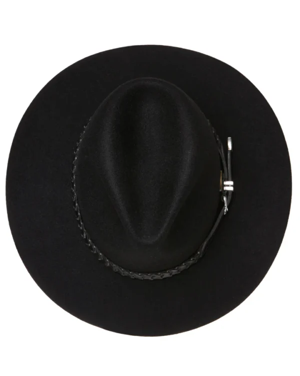 Statesman The Gabba Fur Blend Black Hat