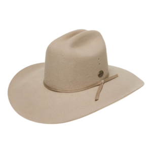 Statesman Serpentine Pure Fur Felt Light Cream Hat