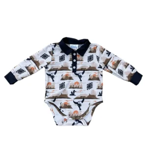 Shea Baby Desert Sky Long Sleeve Baby Boy Onesie