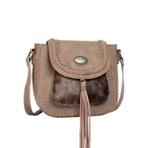 Trinity Ranch Hair-on Collection Cross Body Bag – Brown