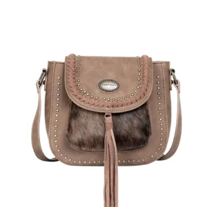 Trinity Ranch Hair-on Collection Cross Body Bag – Brown