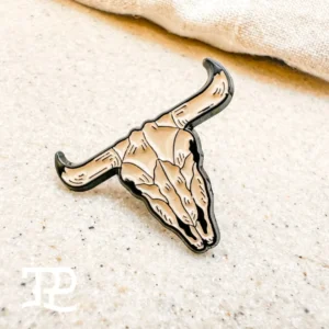 TPP – Hat pin / brooch – Bull Skull