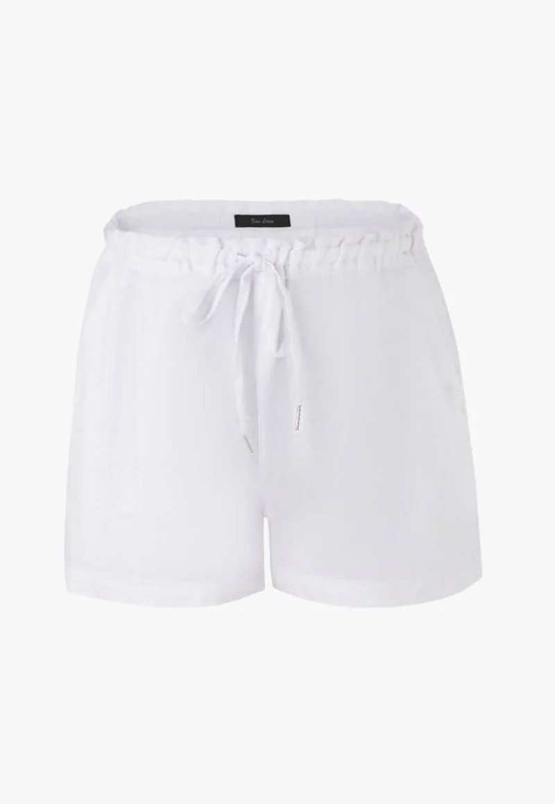 Pilbara Womens Linen Short White