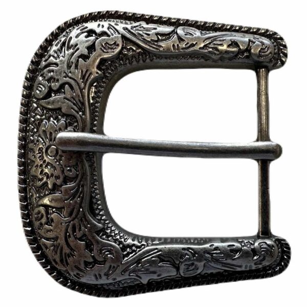 Pilbara Western Dress Buckle Tooled Leather Belt - Image 2